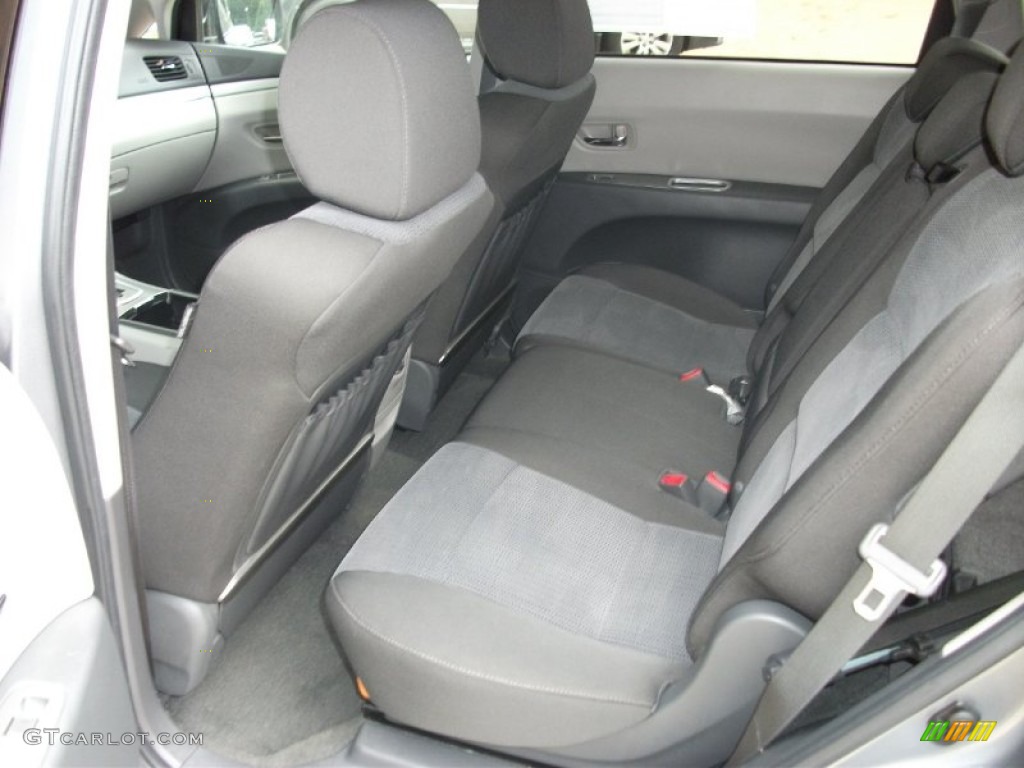 Slate Gray Interior 2008 Subaru Tribeca 7 Passenger Photo #50492812