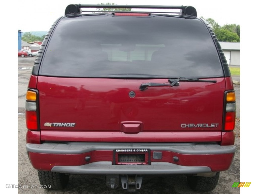 2005 Tahoe Z71 4x4 - Sport Red Metallic / Gray/Dark Charcoal photo #17