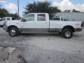 2003 Oxford White Ford F350 Super Duty King Ranch Crew Cab 4x4 Dually  photo #8