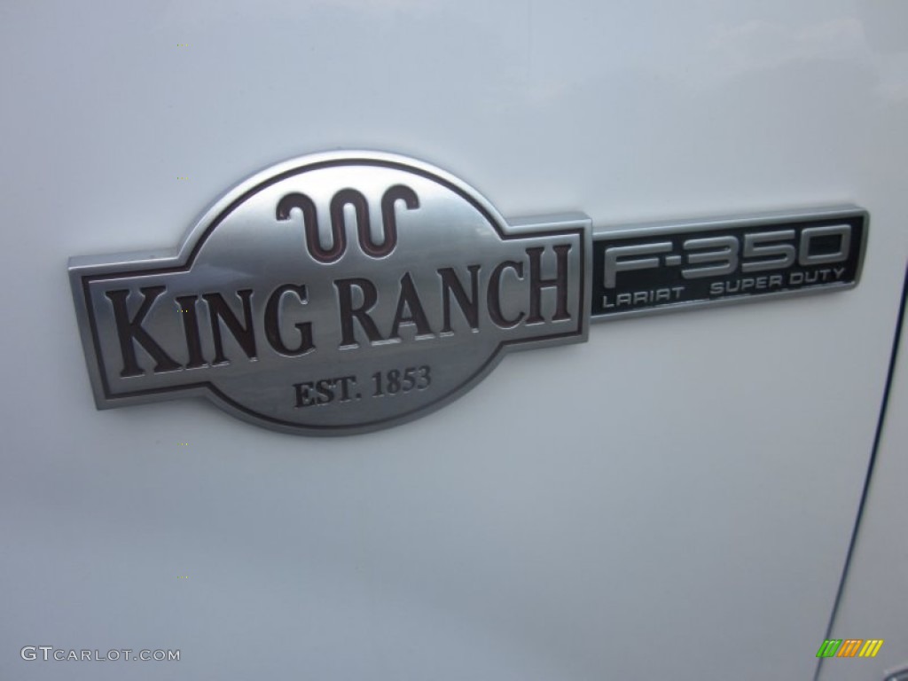 2003 Ford F350 Super Duty King Ranch Crew Cab 4x4 Dually Marks and Logos Photo #50494279