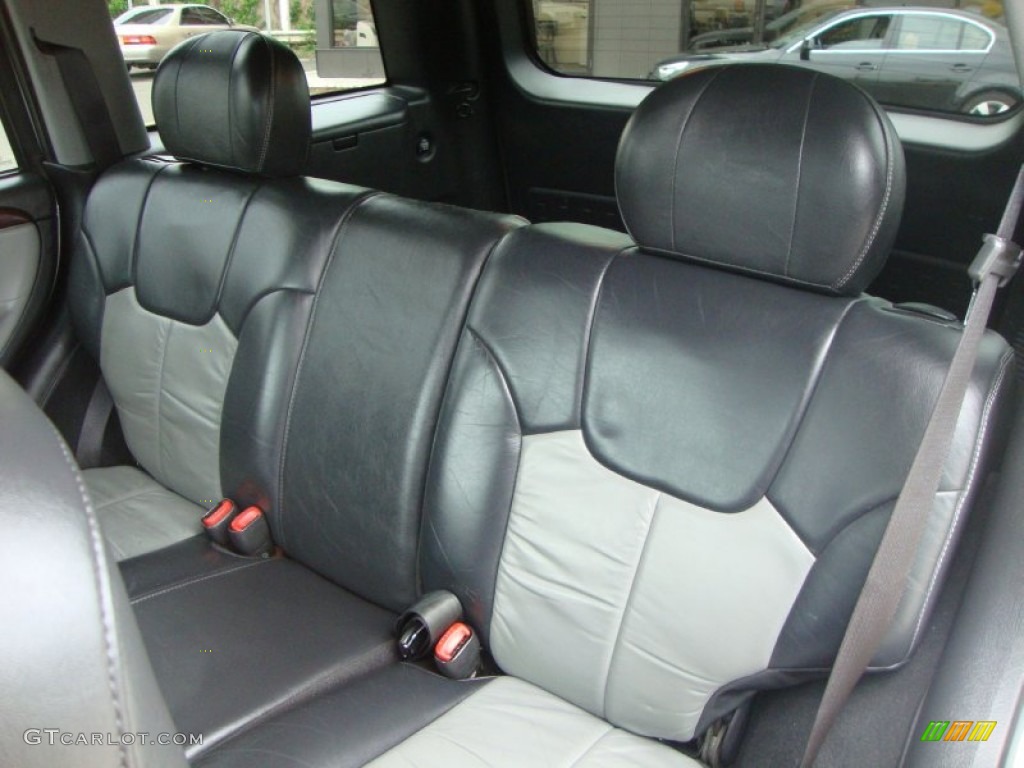 Dark Slate Gray Interior 2004 Jeep Grand Cherokee Overland 4x4 Photo #50494456