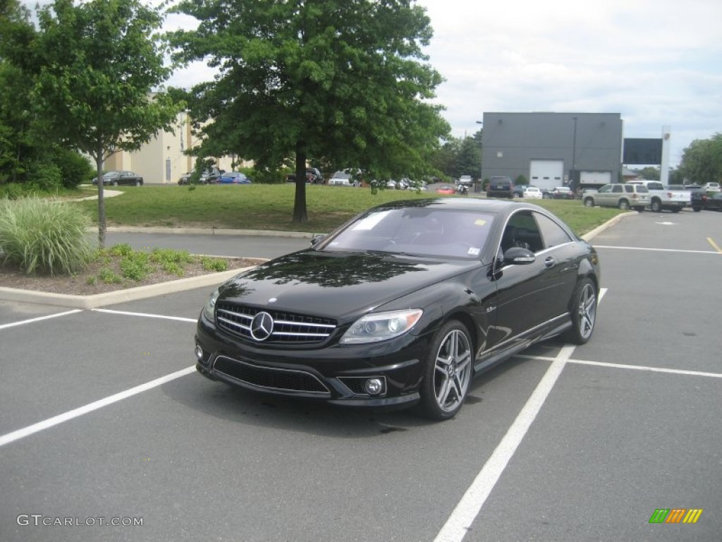 2008 CL 63 AMG - Black / Black photo #1