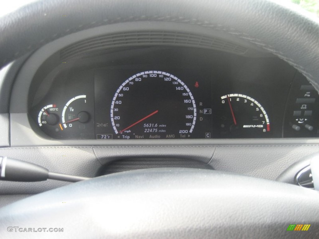 2008 Mercedes-Benz CL 63 AMG Gauges Photo #50495575