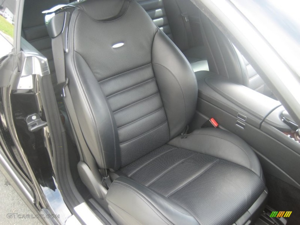 Black Interior 2008 Mercedes-Benz CL 63 AMG Photo #50495725