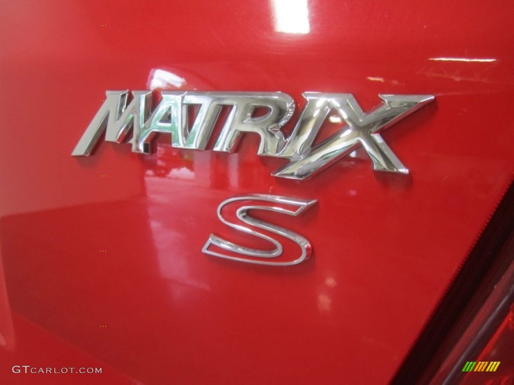2010 Toyota Matrix S Marks and Logos Photo #50495783