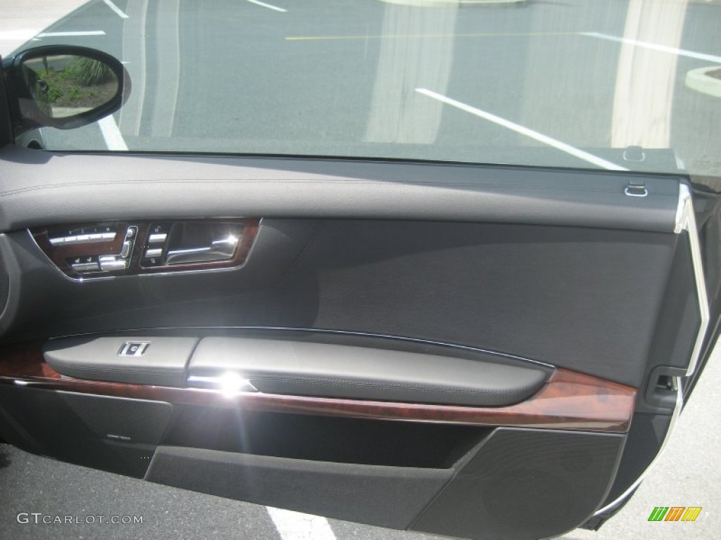2008 Mercedes-Benz CL 63 AMG Black Door Panel Photo #50495806