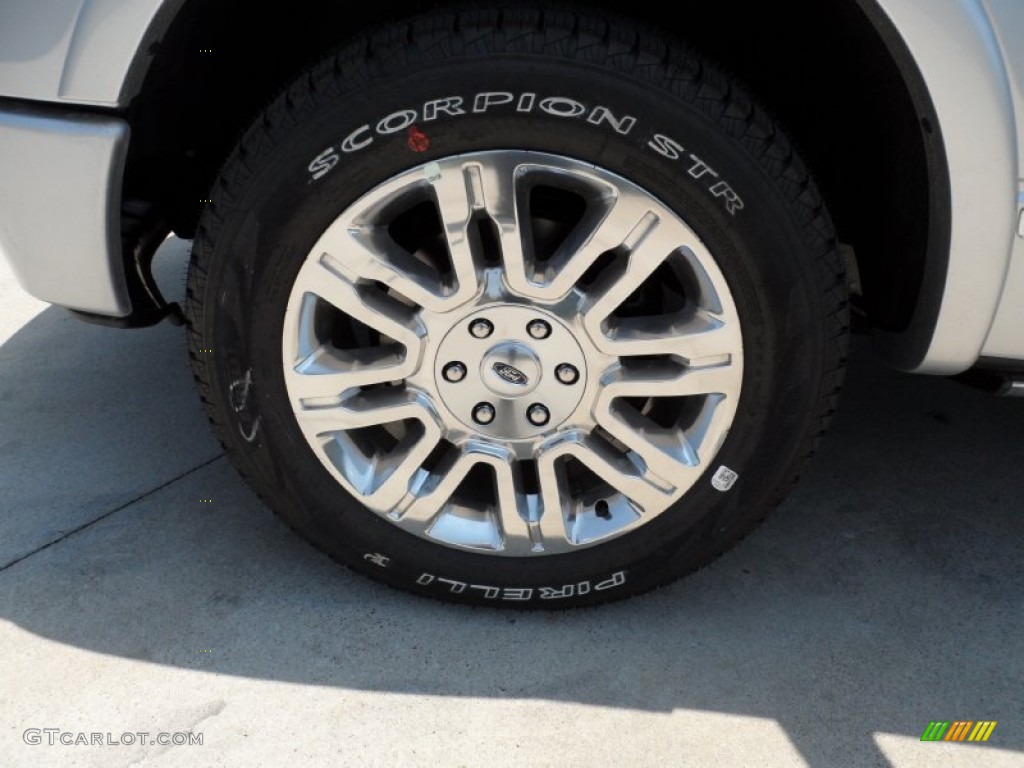 2011 Ford F150 Platinum SuperCrew Wheel Photo #50496781