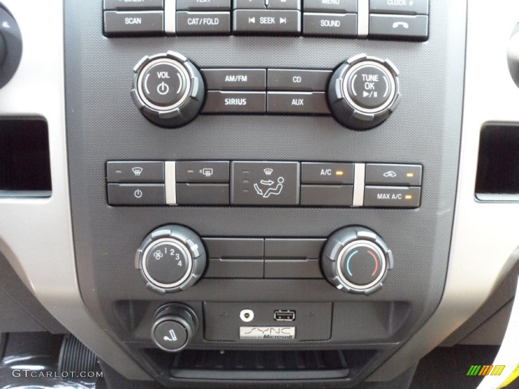 2011 Ford F150 XLT SuperCrew 4x4 Controls Photo #50497534