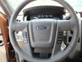 Pale Adobe 2011 Ford F150 XLT SuperCrew 4x4 Steering Wheel