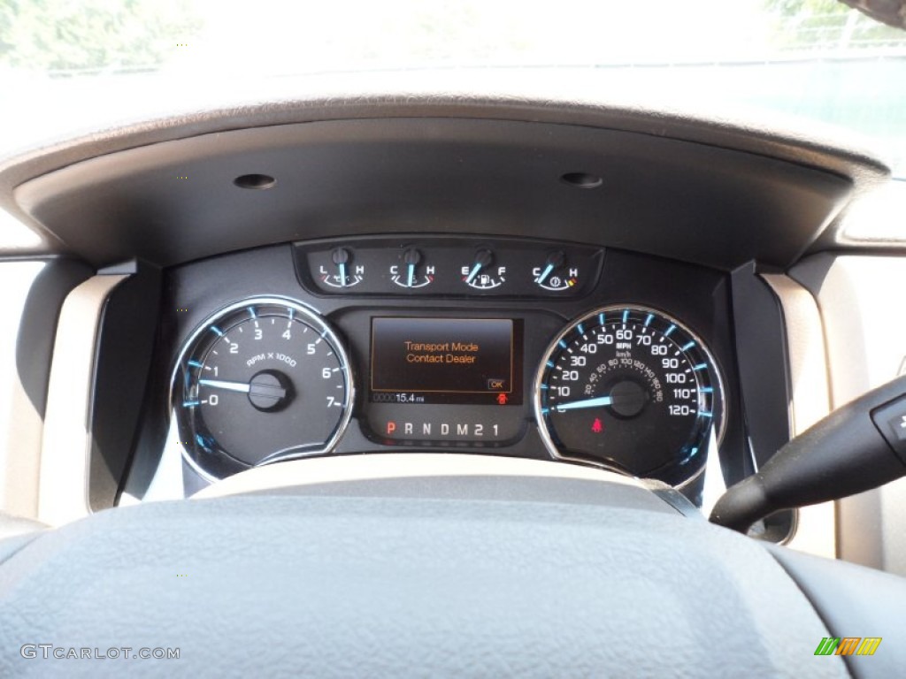 2011 Ford F150 XLT SuperCrew 4x4 Gauges Photo #50497585