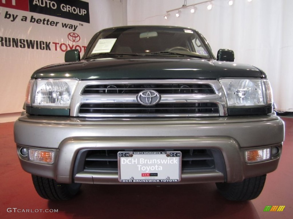1999 4Runner Limited 4x4 - Imperial Jade Green Mica / Oak photo #2