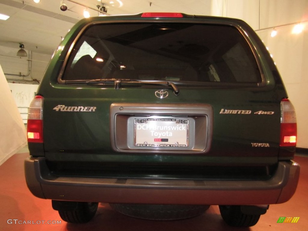 1999 4Runner Limited 4x4 - Imperial Jade Green Mica / Oak photo #4