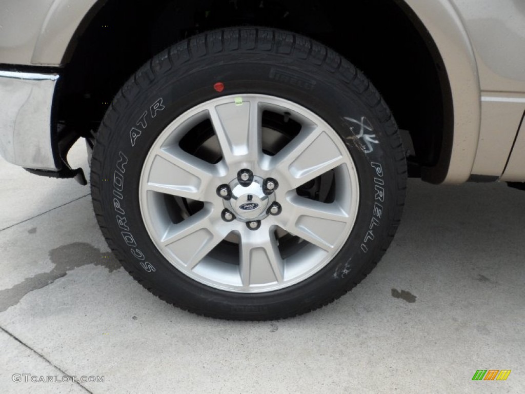 2011 Ford F150 Lariat SuperCrew 4x4 Wheel Photo #50497750
