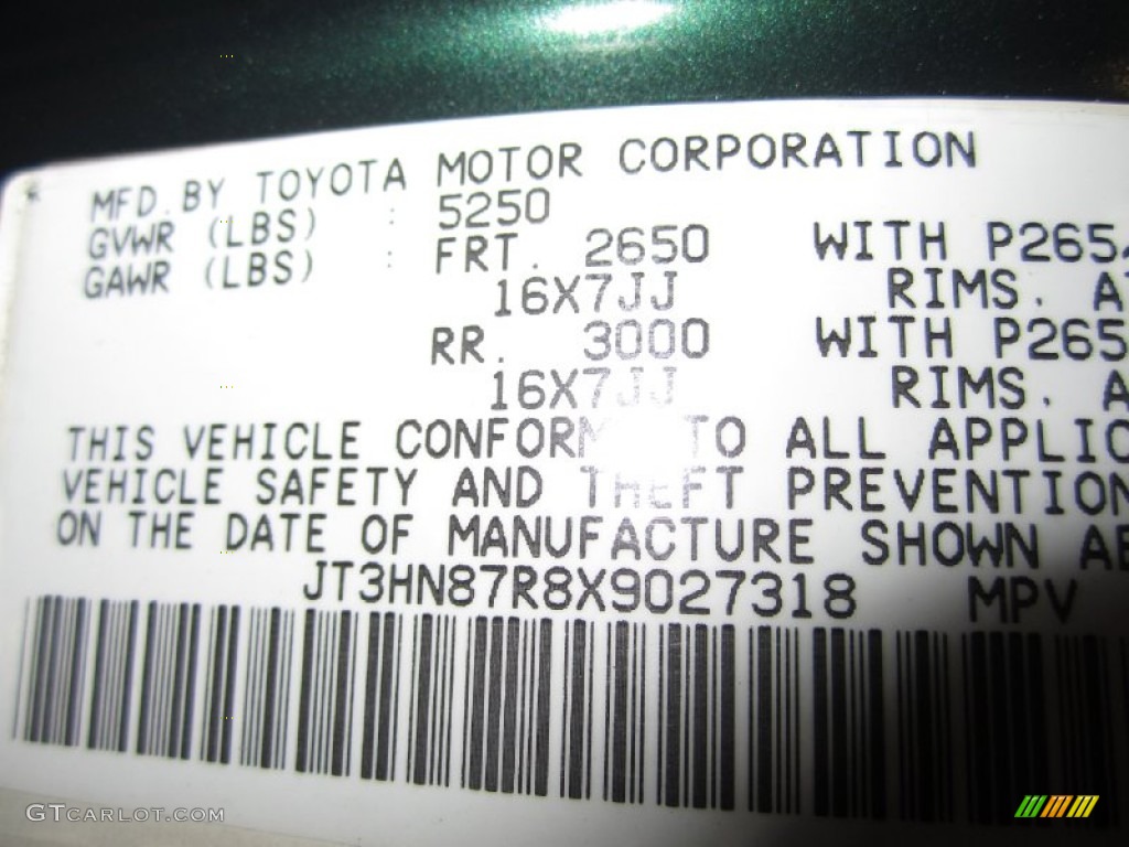 1999 4Runner Limited 4x4 - Imperial Jade Green Mica / Oak photo #26