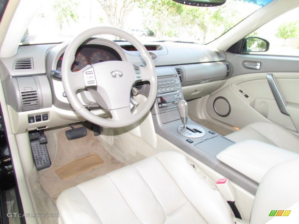 2004 Infiniti G 35 Coupe Willow Dashboard Photo #50498855