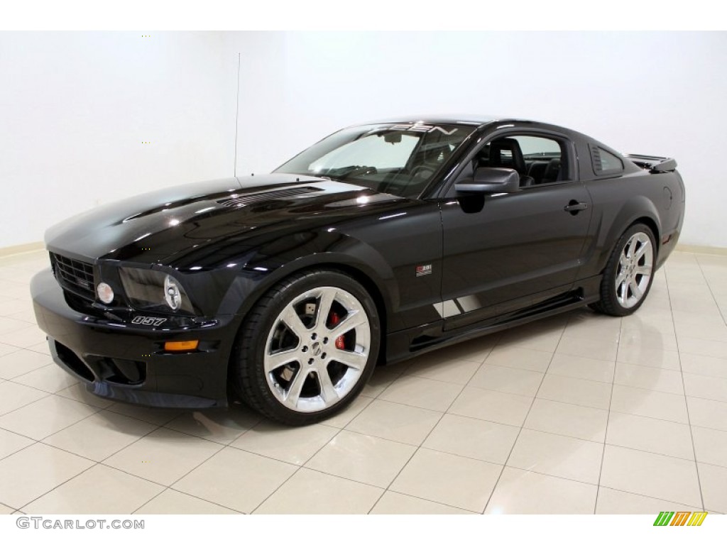 2005 Mustang Saleen S281 Supercharged Coupe - Black / Dark Charcoal photo #4