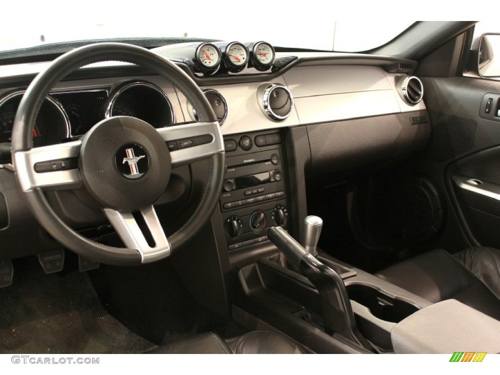2005 Ford Mustang Saleen S281 Supercharged Coupe Dark Charcoal Dashboard Photo #50499029