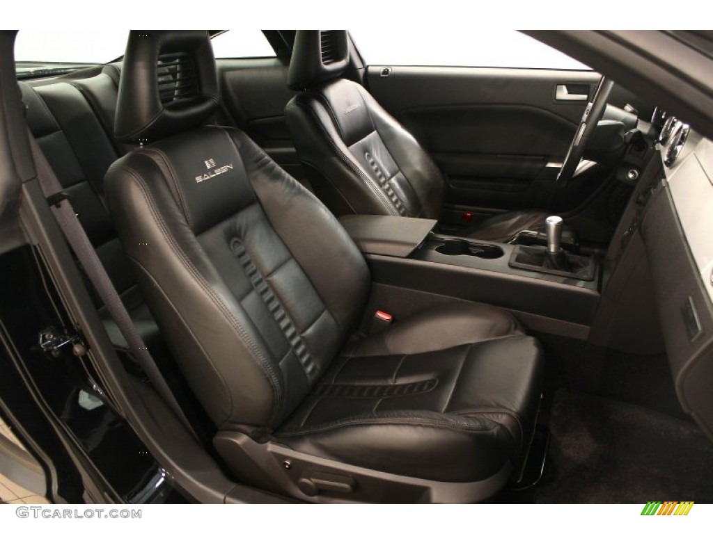 Dark Charcoal Interior 2005 Ford Mustang Saleen S281 Supercharged Coupe Photo #50499098