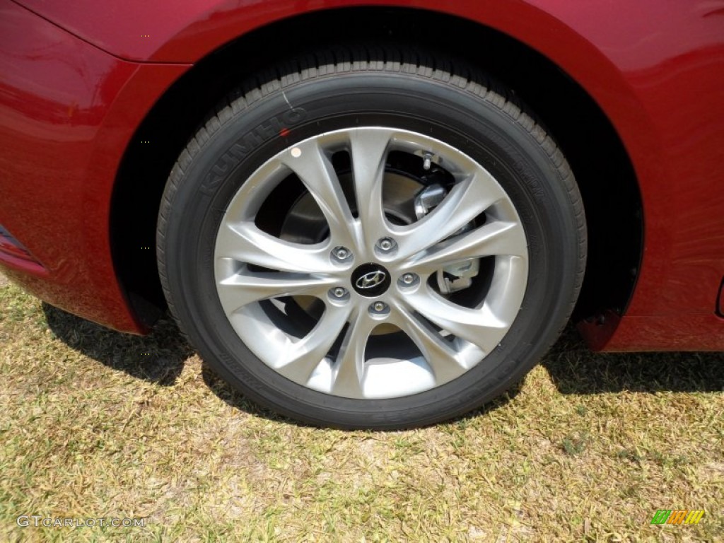 2011 Sonata Limited 2.0T - Venetian Red / Camel photo #11