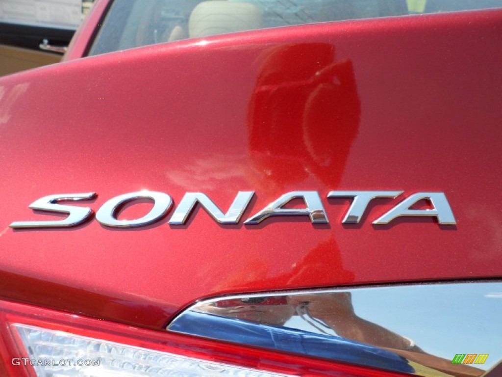 2011 Sonata Limited 2.0T - Venetian Red / Camel photo #15