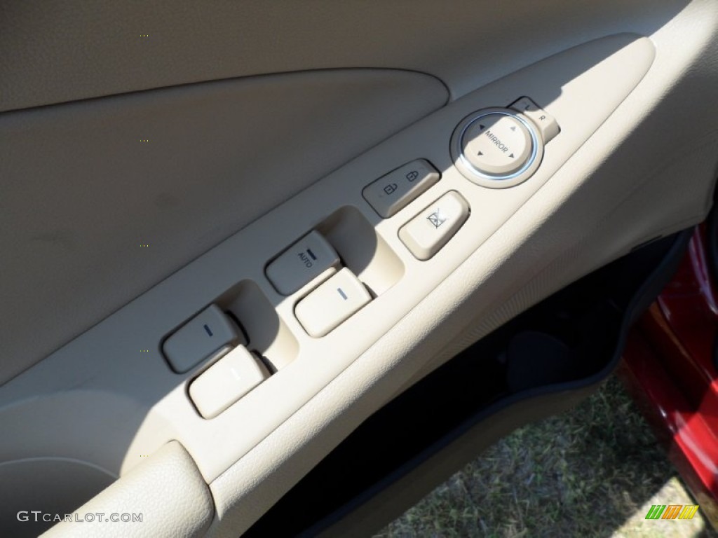 2011 Sonata Limited 2.0T - Venetian Red / Camel photo #24