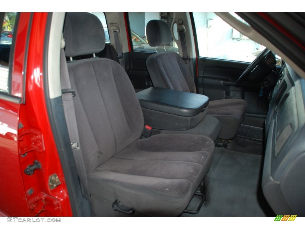 2003 Ram 2500 SLT Quad Cab - Flame Red / Dark Slate Gray photo #22