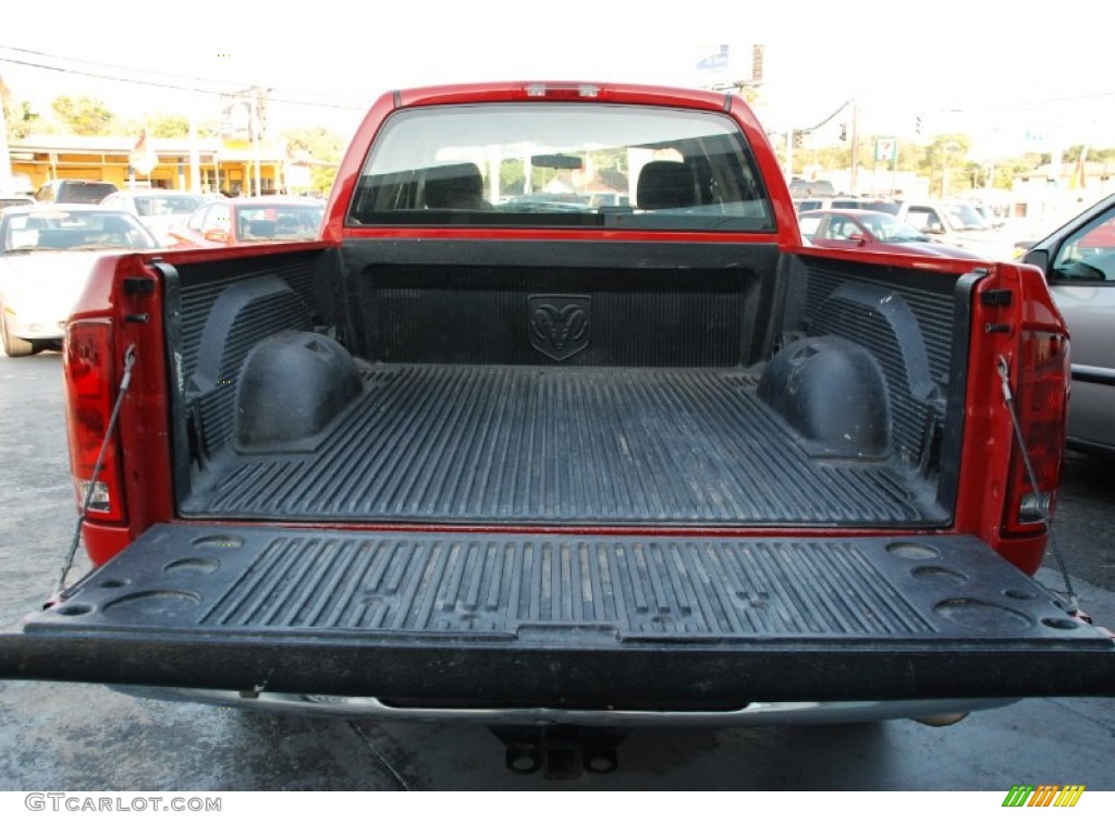 2003 Ram 2500 SLT Quad Cab - Flame Red / Dark Slate Gray photo #29