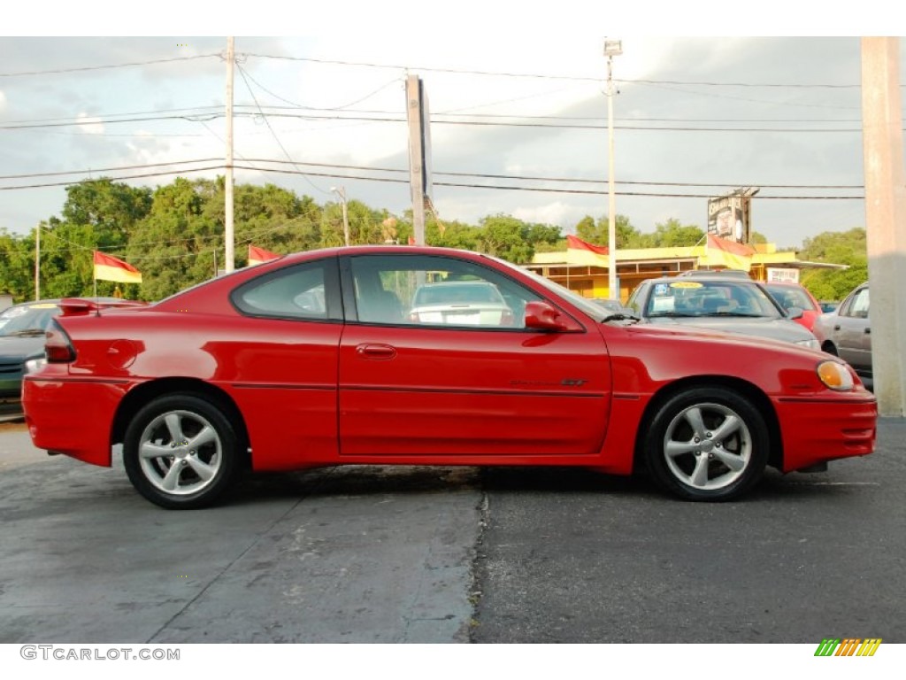 Bright Red 2001 Pontiac Grand Am GT Coupe Exterior Photo #50499527