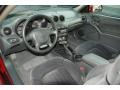 Dark Pewter 2001 Pontiac Grand Am GT Coupe Interior Color