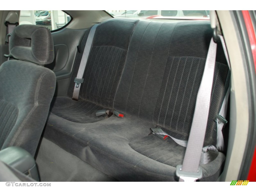 Dark Pewter Interior 2001 Pontiac Grand Am GT Coupe Photo #50499674