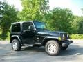 2003 Black Clearcoat Jeep Wrangler Sahara 4x4  photo #7