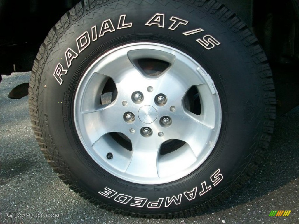 2003 Jeep Wrangler Sahara 4x4 Wheel Photo #50501081