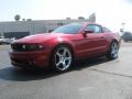 2010 Red Candy Metallic Ford Mustang Roush Stage 1 Coupe  photo #1