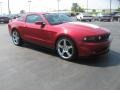 2010 Red Candy Metallic Ford Mustang Roush Stage 1 Coupe  photo #3