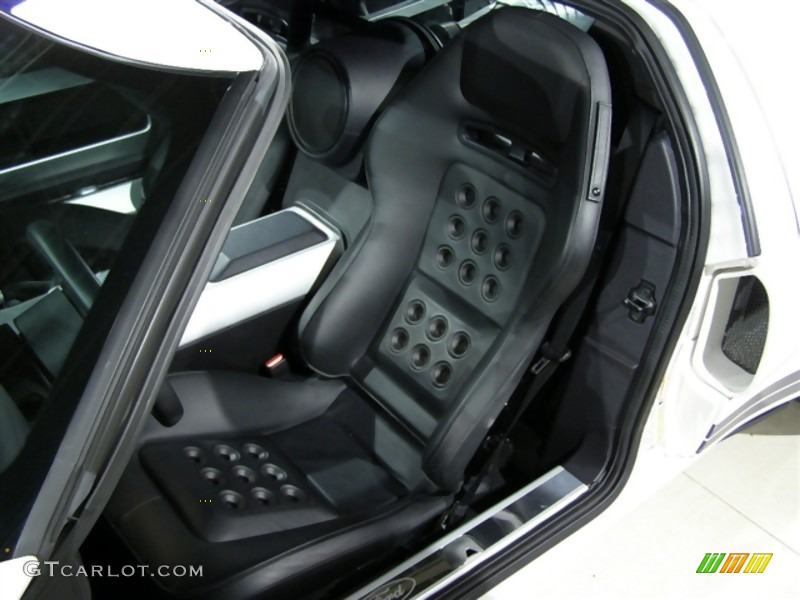Ebony Black Interior 2005 Ford GT Standard GT Model Photo #50504