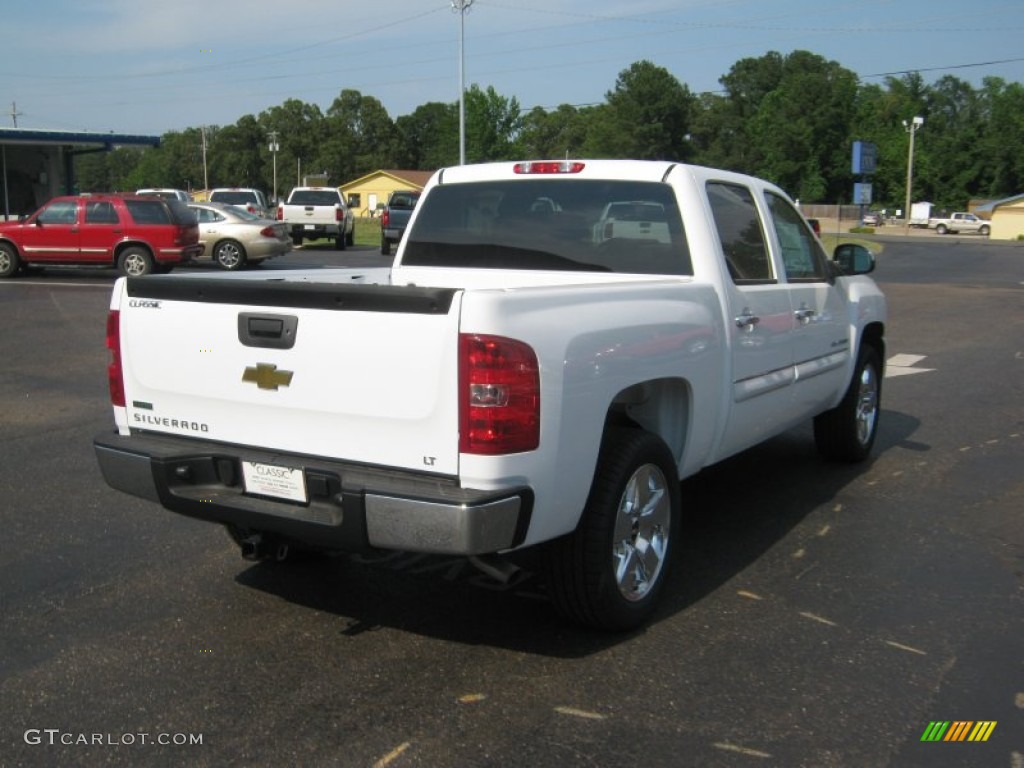 2011 Silverado 1500 LT Crew Cab - Summit White / Ebony photo #5