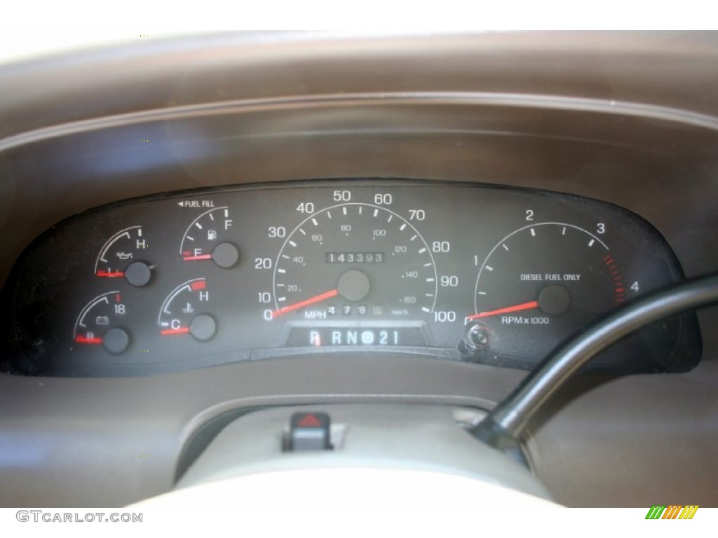 2001 Ford Excursion Limited 4x4 Gauges Photo #50503471