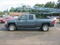 2011 Blue Granite Metallic Chevrolet Silverado 1500 LT Extended Cab 4x4  photo #2