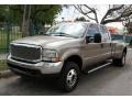 Arizona Beige Metallic 2004 Ford F350 Super Duty Lariat Crew Cab 4x4 Dually