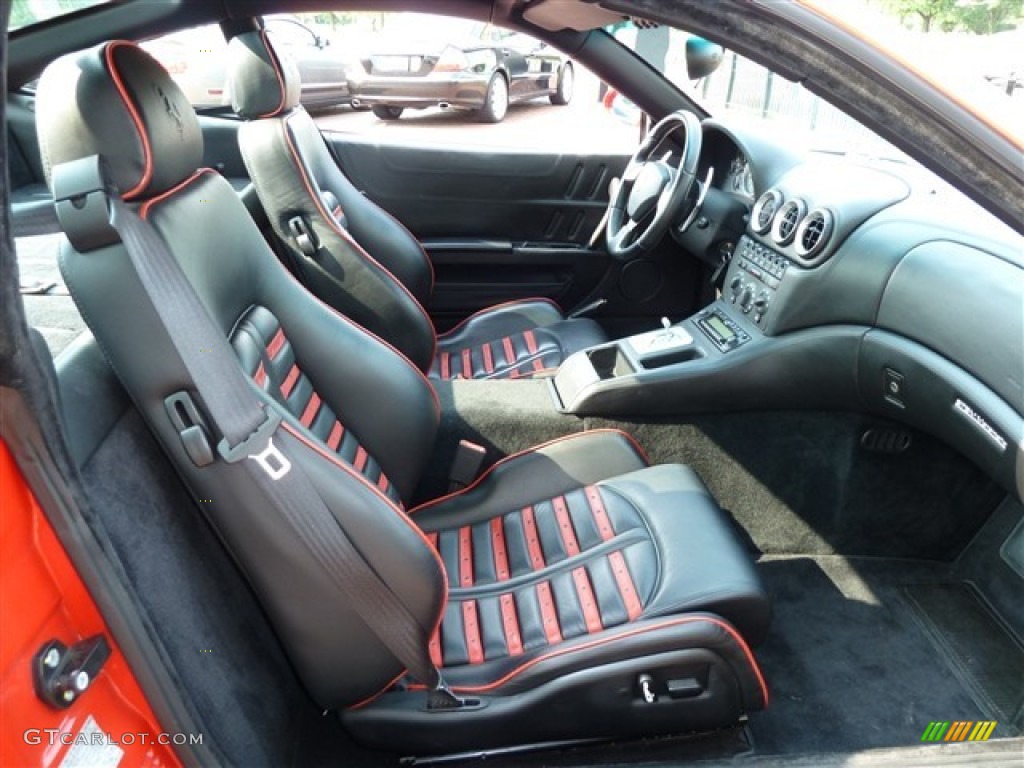 Nero (Black) Interior 2003 Ferrari 575M Maranello F1 Photo #50503837
