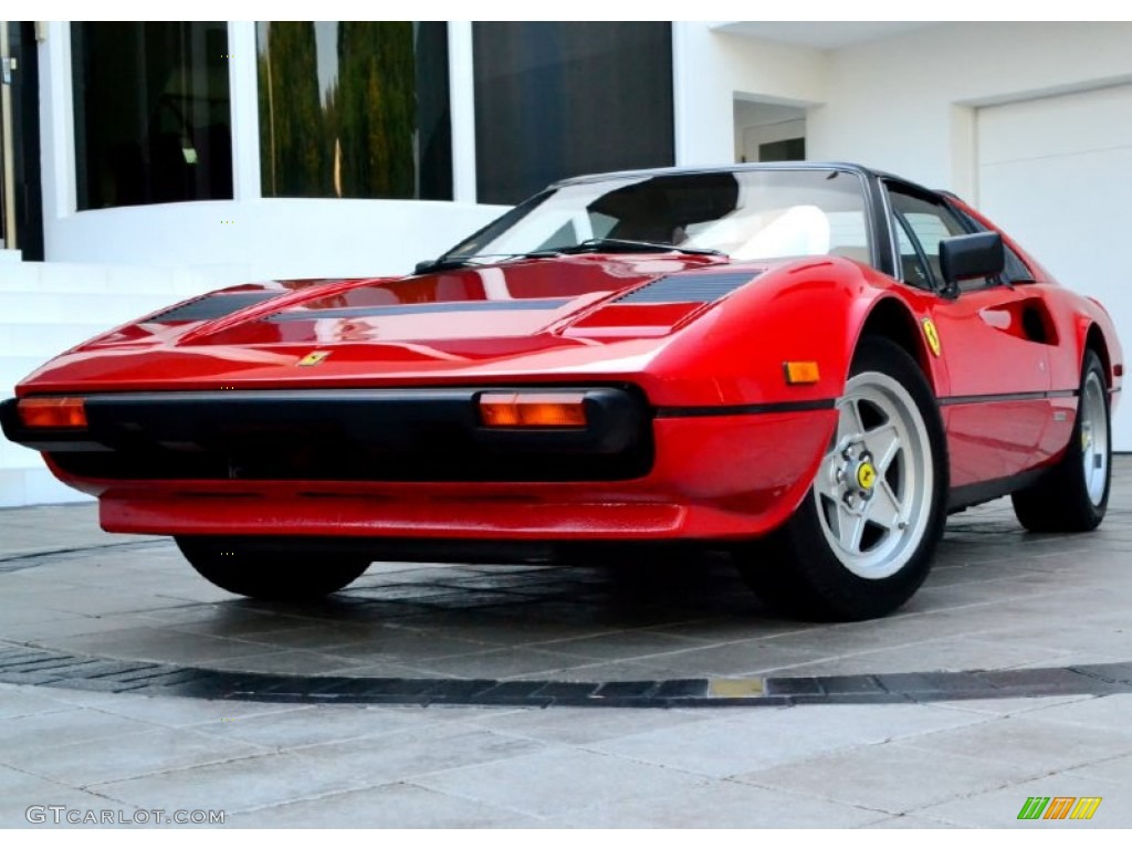 Red Ferrari 308