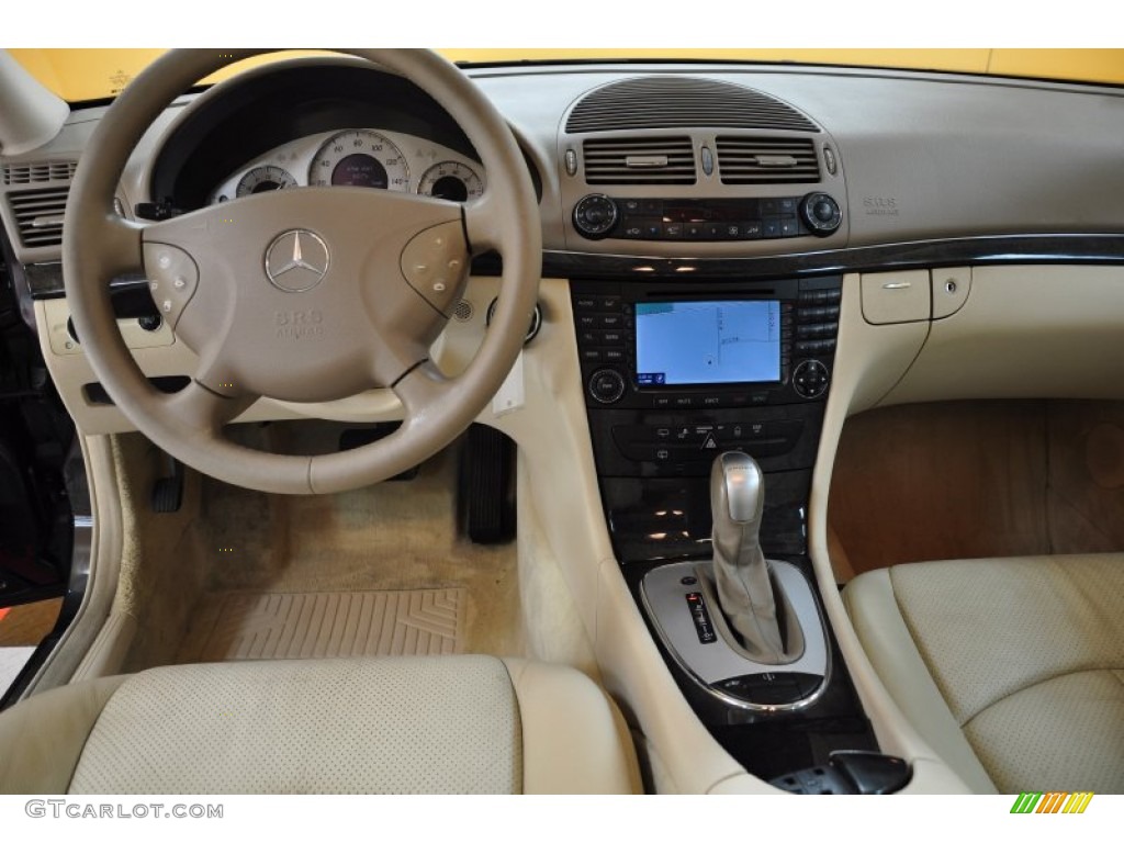 2004 Mercedes-Benz E 500 4Matic Wagon Stone Dashboard Photo #50505394