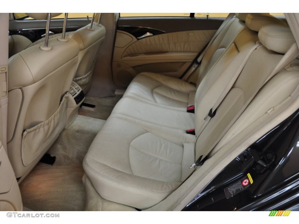 Stone Interior 2004 Mercedes-Benz E 500 4Matic Wagon Photo #50505502