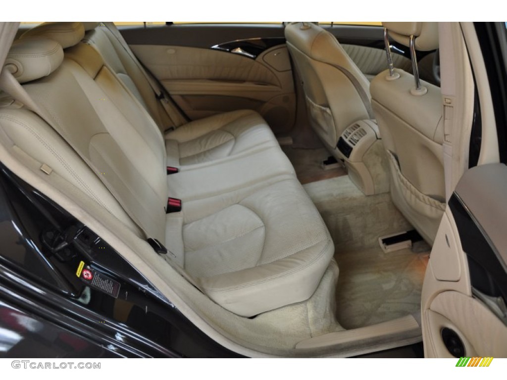 Stone Interior 2004 Mercedes-Benz E 500 4Matic Wagon Photo #50505547