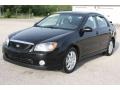 Ebony Black 2006 Kia Spectra SX Sedan