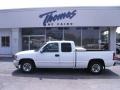 Arctic White - Sierra 1500 SLE Extended Cab Photo No. 1