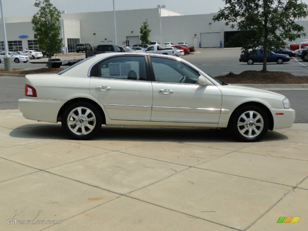 2006 Optima EX V6 - White / Gray photo #4