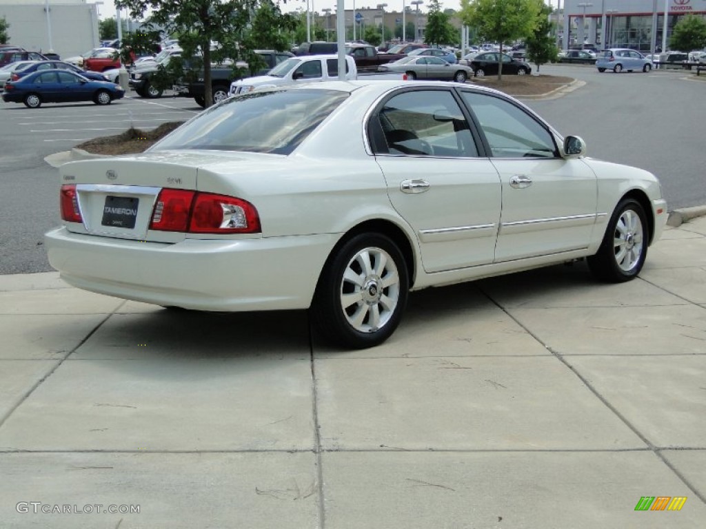 2006 Optima EX V6 - White / Gray photo #5