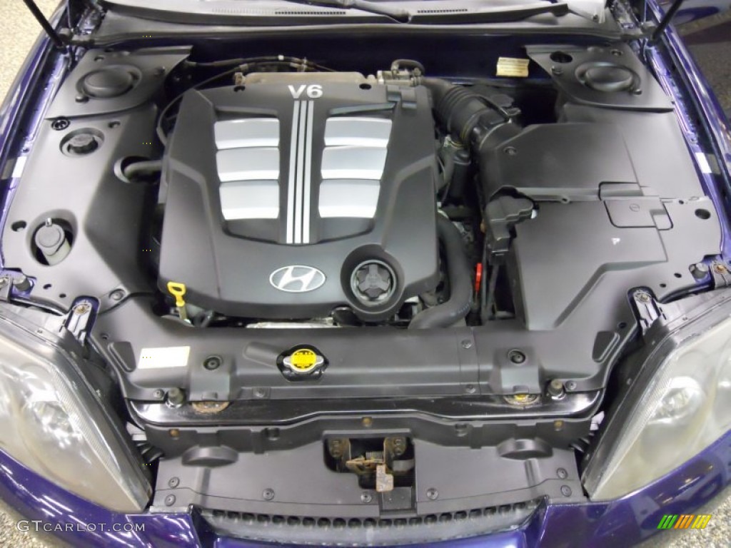 2003 Hyundai Tiburon GT V6 2.7 Liter DOHC 24-Valve V6 Engine Photo #50506318
