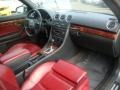 Red 2004 Audi A4 3.0 quattro Cabriolet Interior Color